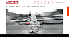 Desktop Screenshot of milujciesie.org.pl
